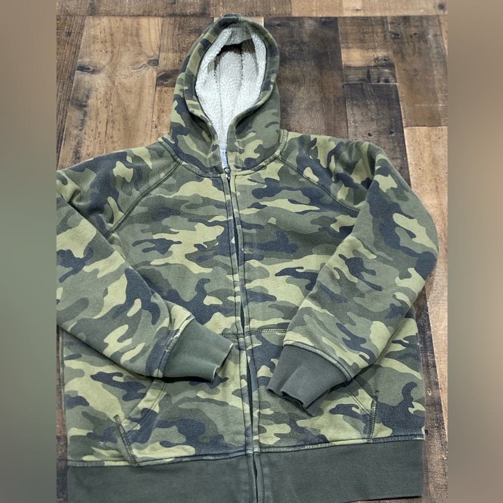 Gap- Thick Sherpa lined hoodie